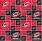 Sykel Enterprises NHL Team Cotton Fabric-Carolina Hurricanes Geometric Cotton Quilting Fabric